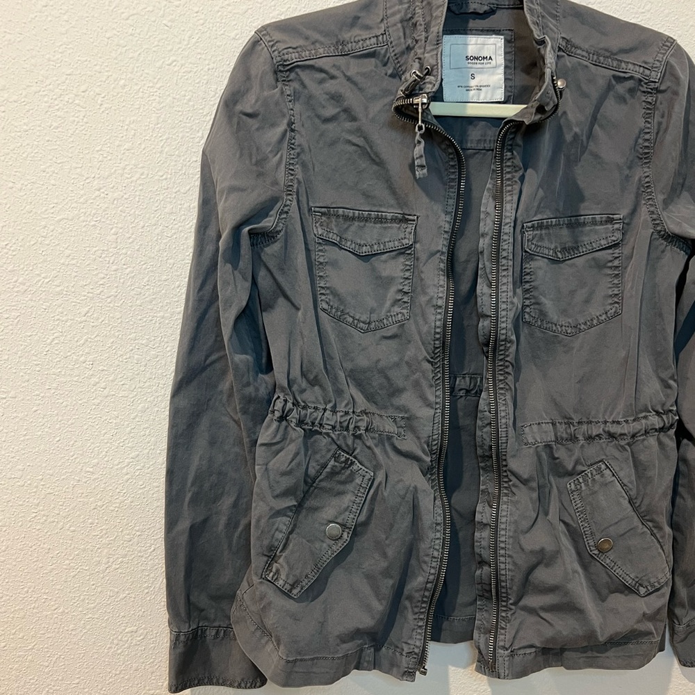 Sanoma Goods For Life Women’s Long Utility Jacket Gray - Picture 8 of 10